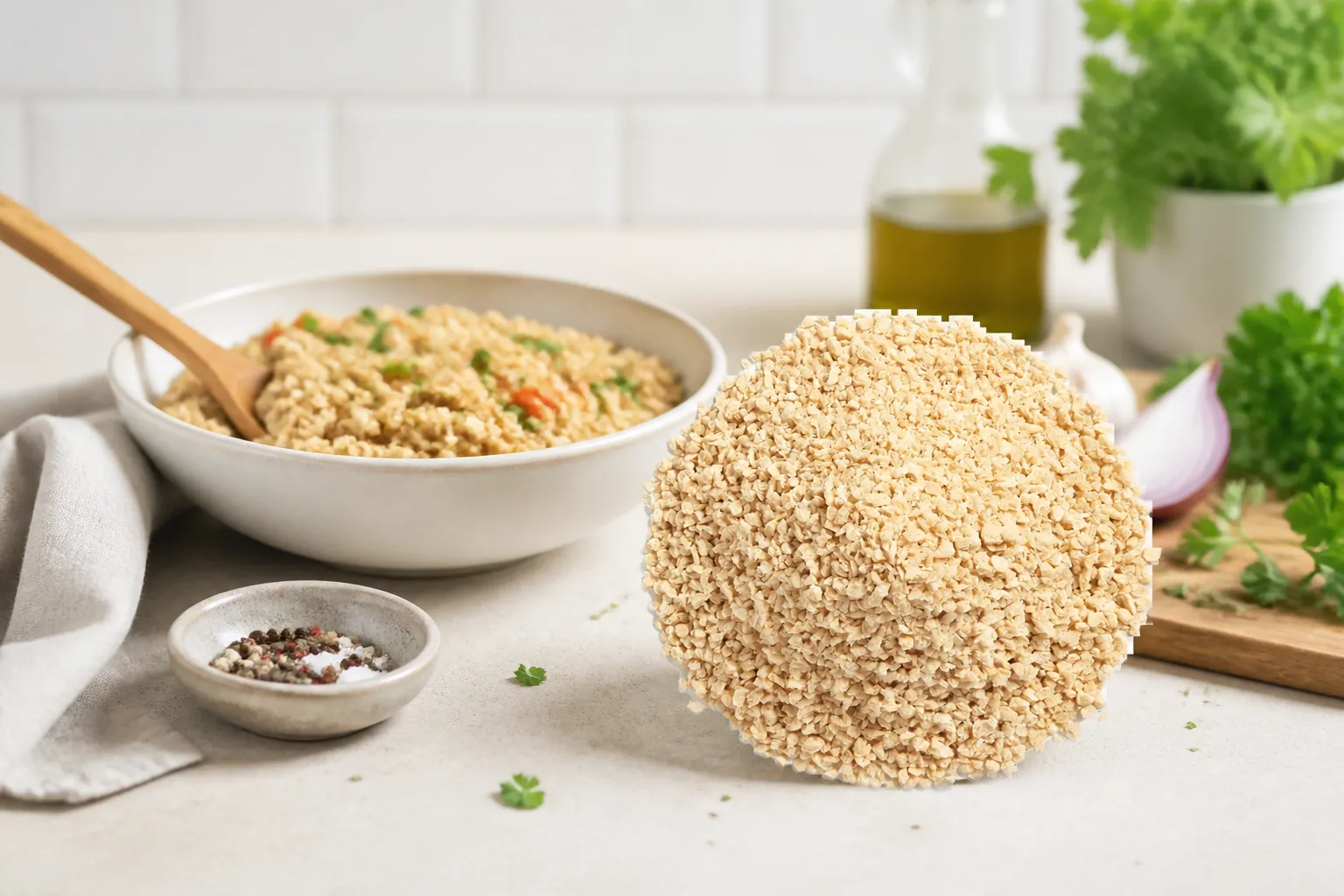 How to Add Textured Protein to Recipes
