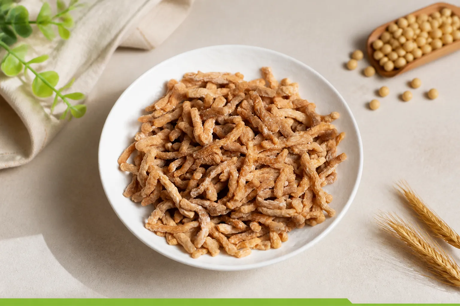 TVP Strips Manufacturer China for Plant-Based Meat Applications