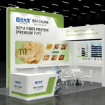 Baichuan booth D2D14 design for Fi Asia 2026 in Jakarta