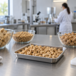 B2B food ingredient development scene for what is in textured vegetable protein