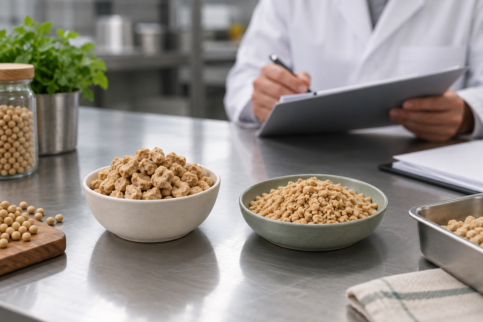 Non-GMO Textured Vegetable Protein vs Organic TVP