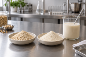 B2B food ingredient development scene for soy protein concentrate