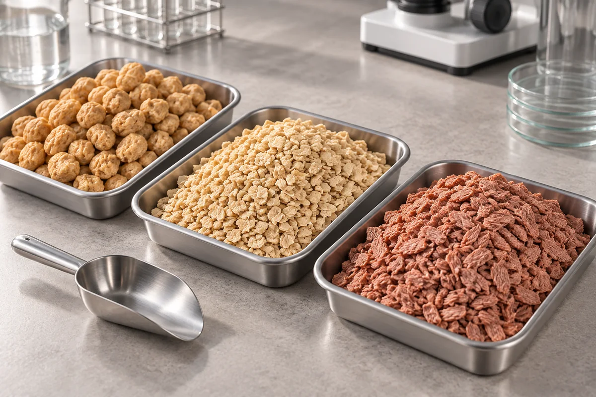 How to Choose the Right Fibrous Soy Protein Size, Shape and Texture