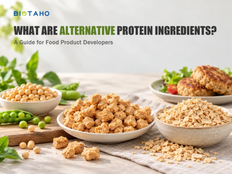 What Are Alternative Protein Ingredients? A Guide for Food Product Developers — illustrative food ingredient scene