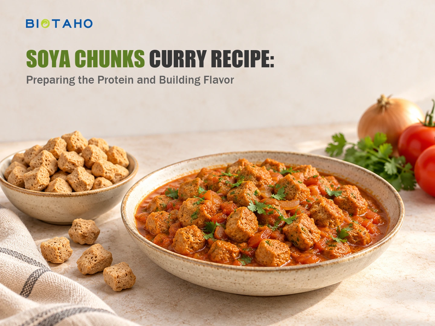 Soya Chunks Curry Recipe: Preparing the Protein and Building Flavor