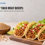 TVP Taco Meat Recipe: Crumbles, Seasoning and Filling Texture — illustrative food preparation scene
