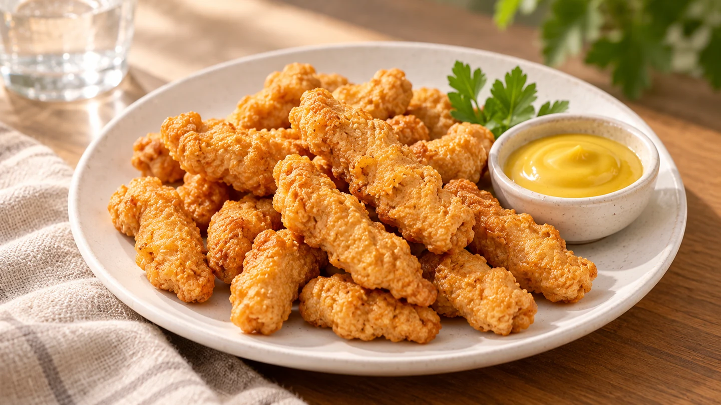 Vegan Fried Chicken: Crispy Soy Protein Tenders Without Eggs